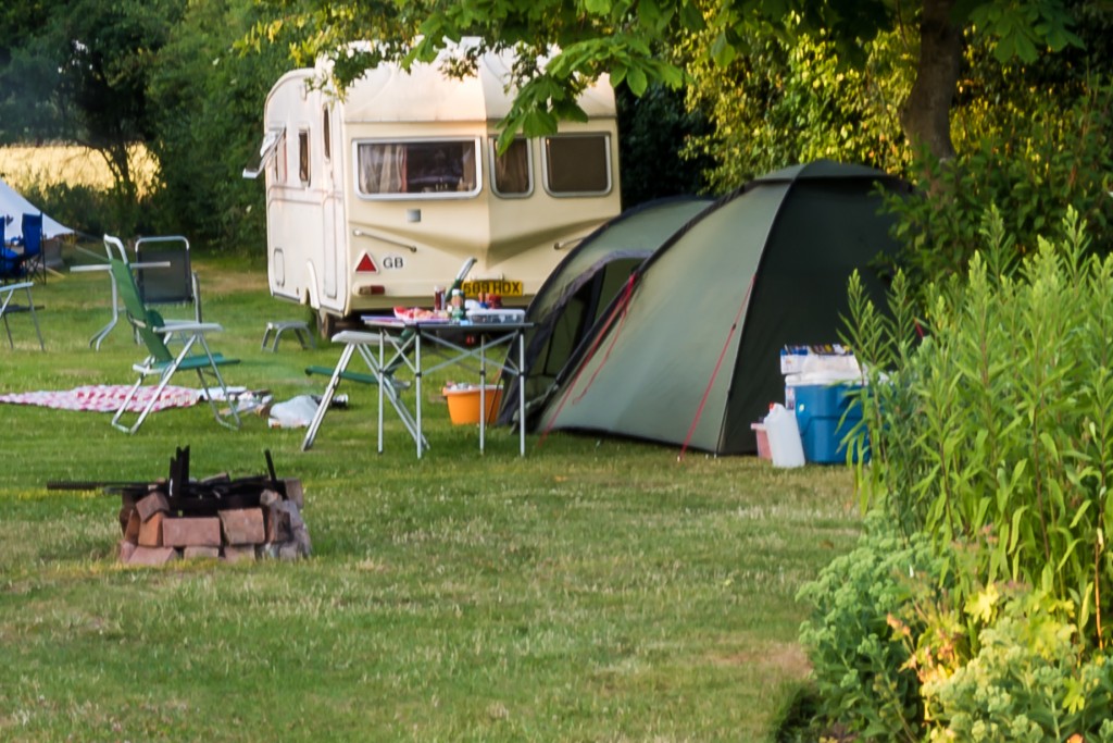 one of our tents