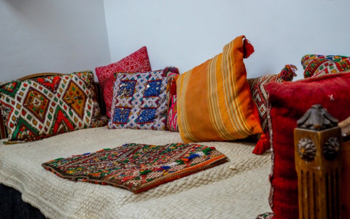 comfort zone at Riad Laayoun, Fes, Morocco