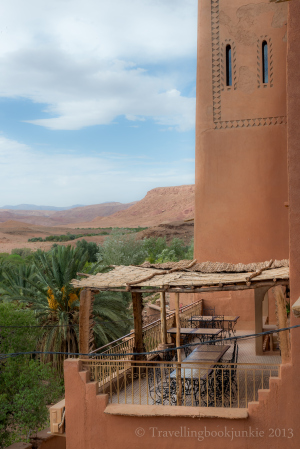 Dining Terrace, Kasbah Ellouze, Morocco