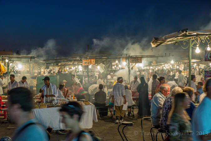 marrakech night market, Djemaa El Fna