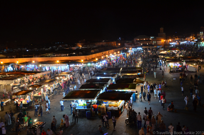 Marrakech night market
