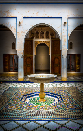 Bahia palace, Marrakech, Morocco