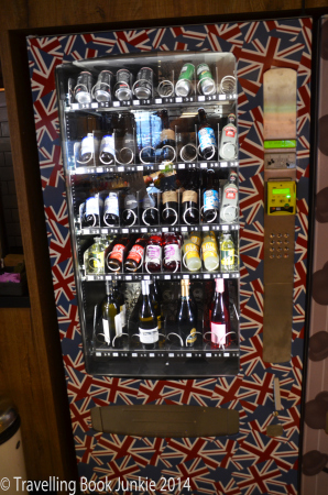 Qbic London vending Machine, Aldgate, UK