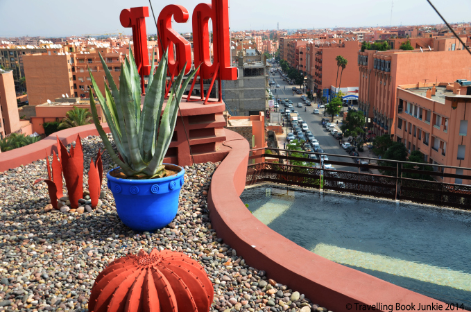 View of the city from the top, Marrakech, Morocco