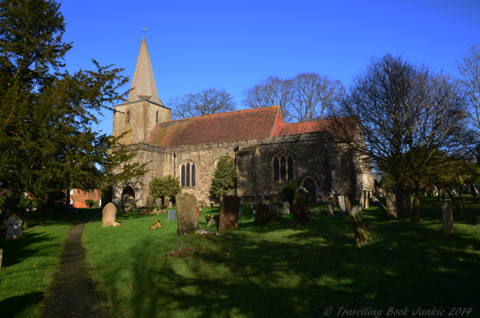 The Church next to the Black Horse Inn. At least two ghosts have been sighted here. Pluckley Kent