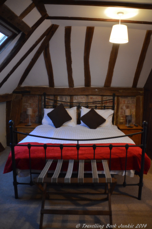 The Rochester 16th Century Attic Suite at Elvey Farm in Pluckley, Kent, UK.