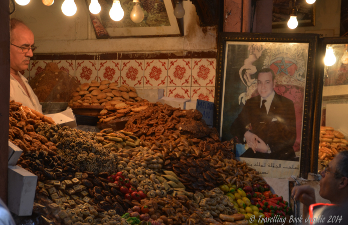 Cakes in the souks in Marrakech