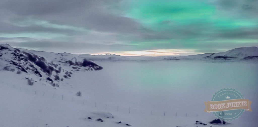 Northern Lights captured from the ION Adventure Hotel Iceland