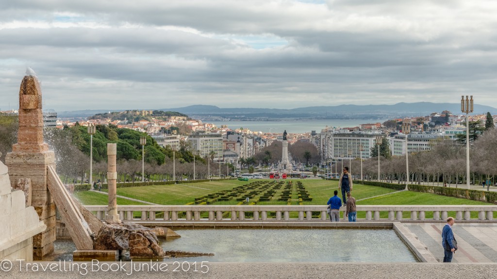 Lisbon views from Parque Eduardo VII