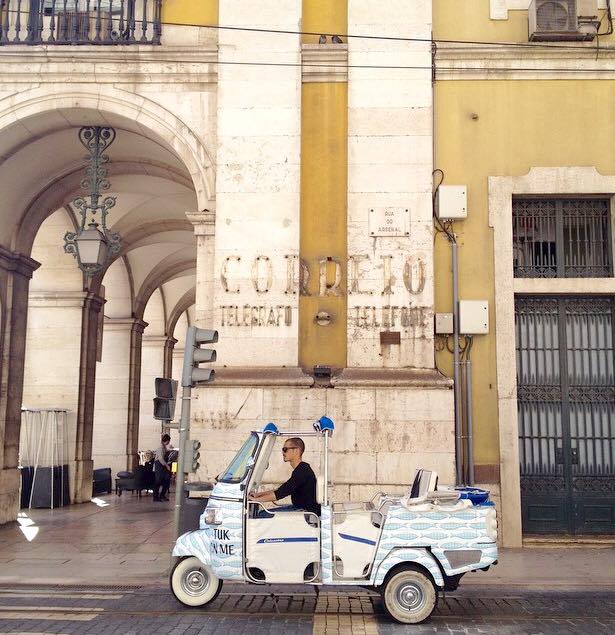 The Sardines Tuk-Tuk of Lisbon company Tuk On Me