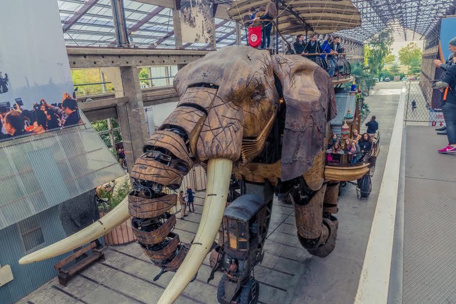 The Giant Elephant Nantes Les Machines Des Iile