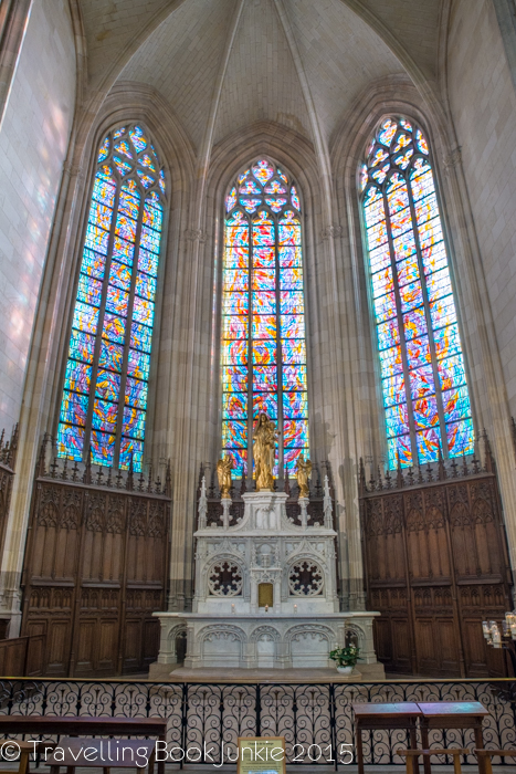 Inside Nantes Cathedral, Nantes, France
