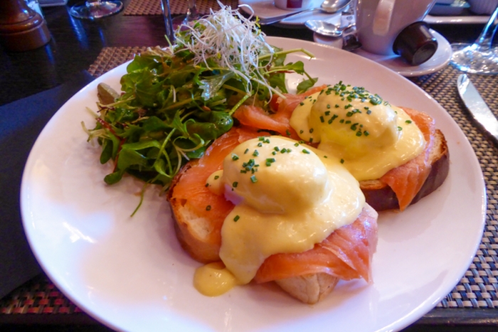 Brunch, Eggs Benedict, Lake Leman, Lake Geneva, Lausanne, Switzerland