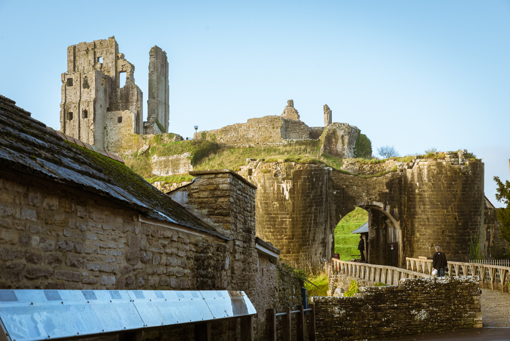 Corfe Castle, Dorset, UK