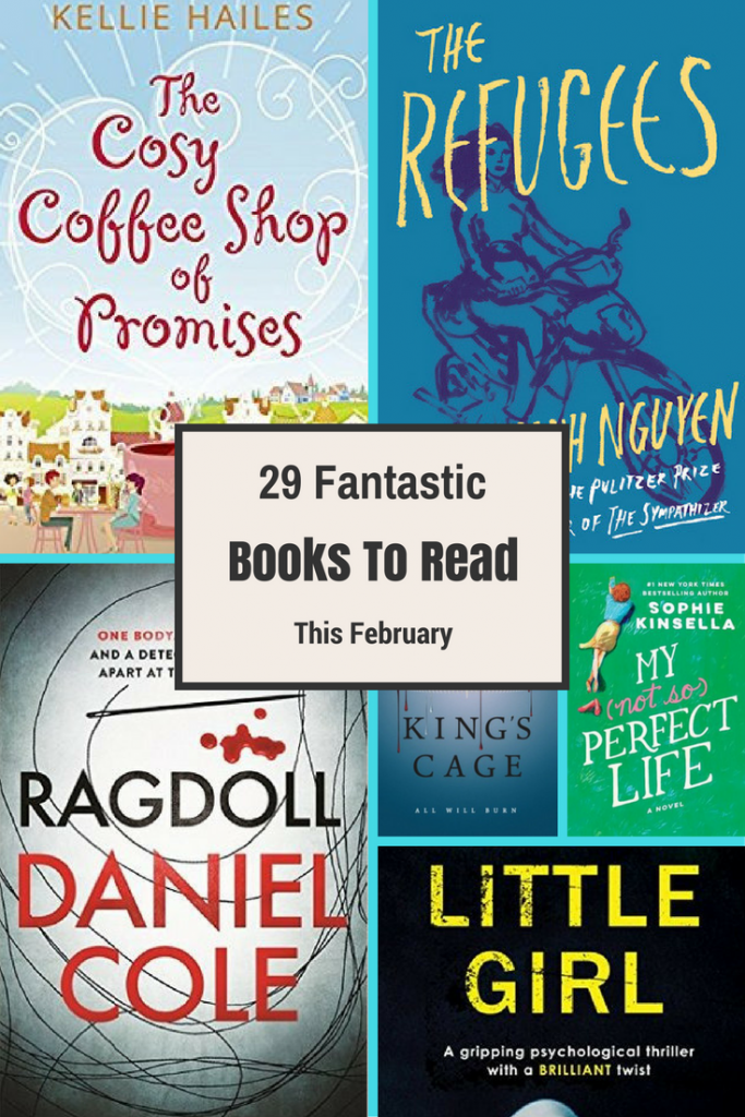 Novels, New releases, books, February, Travelling Book Junkie