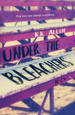 Under the Bleachers, K.K. Allen, February release, new book, publishing, Travelling Book Junkie