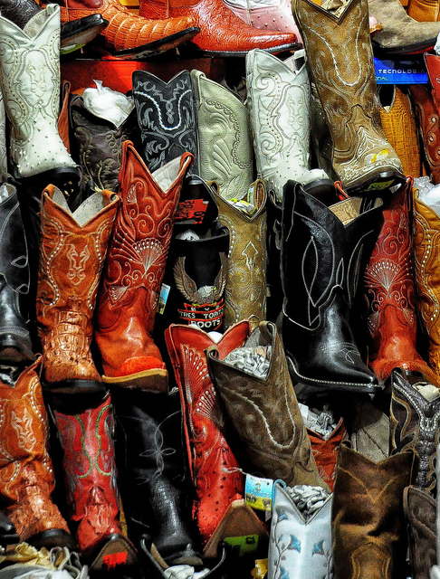 Cowboy boots, El Paso, Texas, America, Travel, Travelling Book Junkie