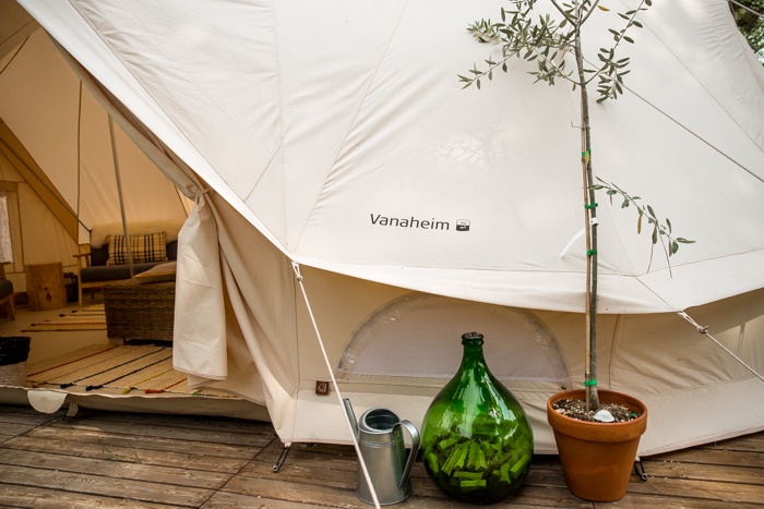 nordisk village, camping ca'savio, venice, italy, glamping, beach, tent, beds, cavallino, coastline,