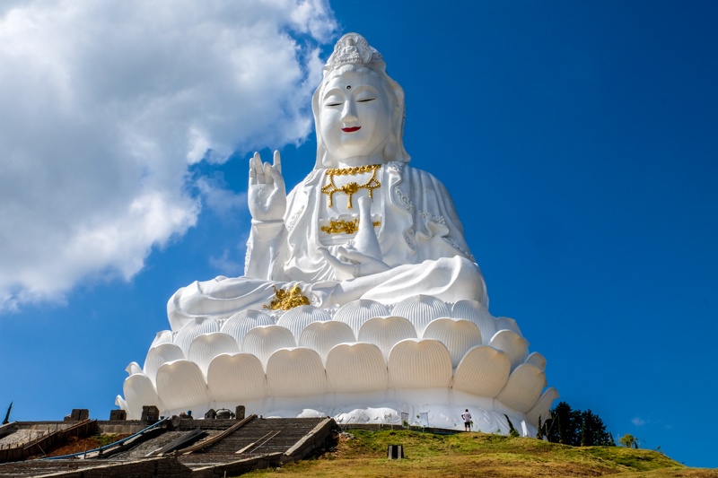 chiang rai, temples, thailand, giant, buddha, Wat Phra Kaew, white temple, Wat Rong Khun, Black House, Baan Dam, Wat Phra Kaew, Wat Huai Pla Kung, Wat Mung Muang, best, list of, must see,