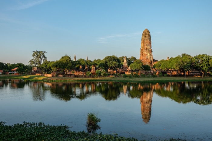 ayutthaya, market, night, temples, elephants, statues, buddha, lying, food, thai, old capital,