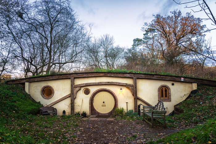 Pod Hollow at West Stow Pods is every Tolkien fan's dream. Based on the Hobbiton film set, this is a hobbit house of high standards.