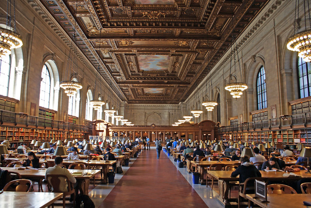 New York Public Library open to everyone who visits the city.