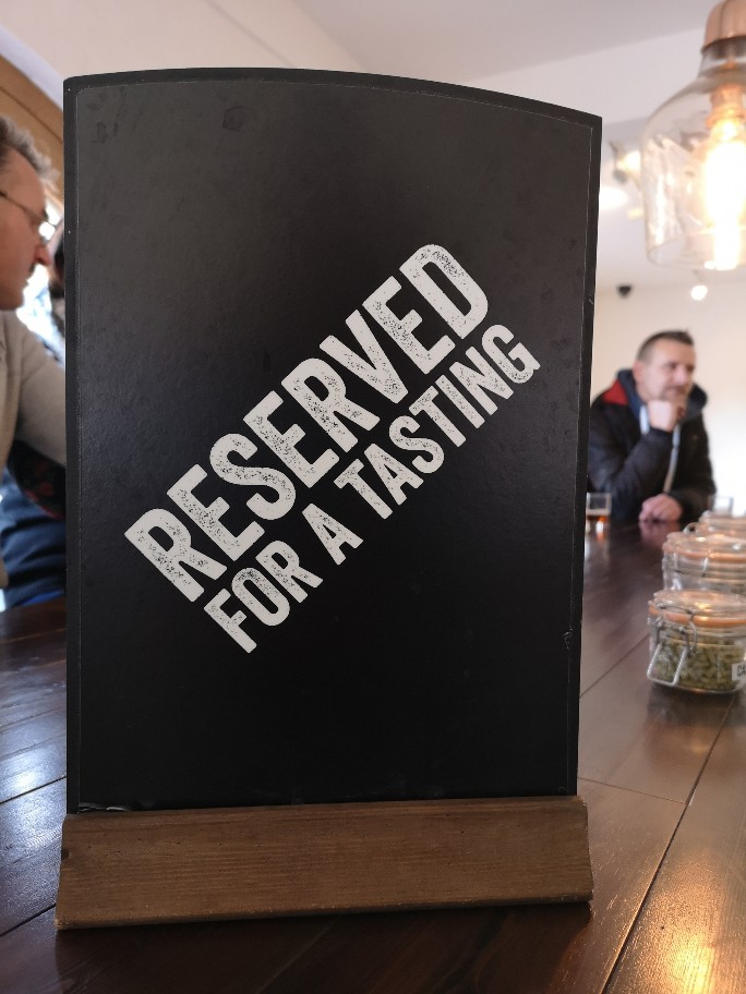 Tasting Room at Greene King Brewery