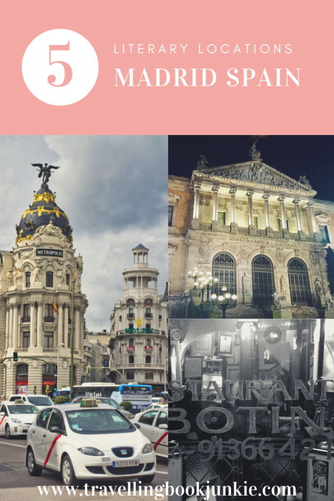 5 literary locations in Madrid Spain that all bookworms must visit via @tbookjunkie