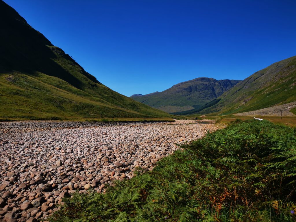 Glen Etive was used as a backdrop for the camping trip that Hermione, Ron and Harry went on in The Deathly Hallows Part One. Family adventures could start here with your own camping trips.