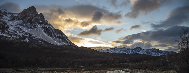 El Chaltén, Argentina, South America, a hiking range to explore.