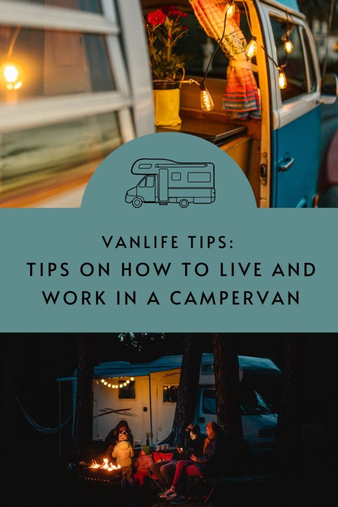 Tips on how to live and work in a campervan via @tbookjunkie
