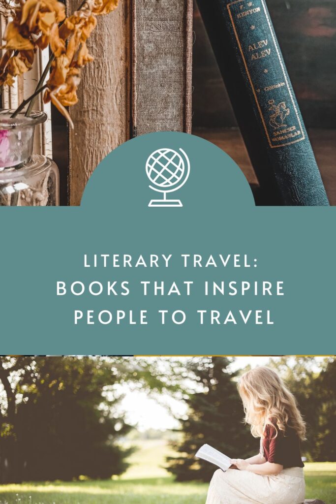 Books that inspire people to travel around the world via @tbookjunkie, providing suggestions for all tastes.
