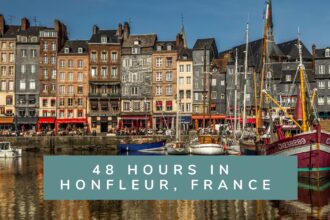 How to spend 48 hours in Honfleur, France via @tbookjunkie