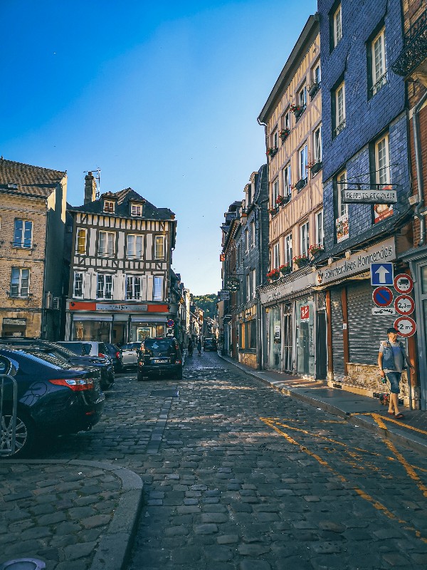 The streets of Honfleur