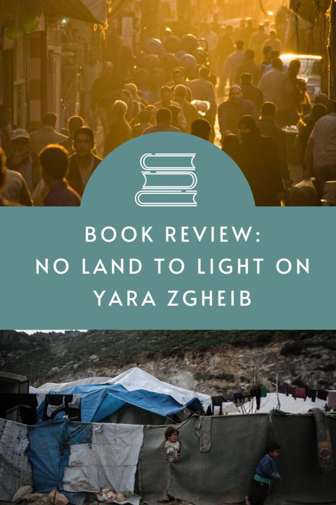 No Land to Light On by Yara Zgheib is a  fictional tale of a young Syrian couple trying to live their life but restricted by sudden motions put in place by the US government. Full review via @tbookjunkie