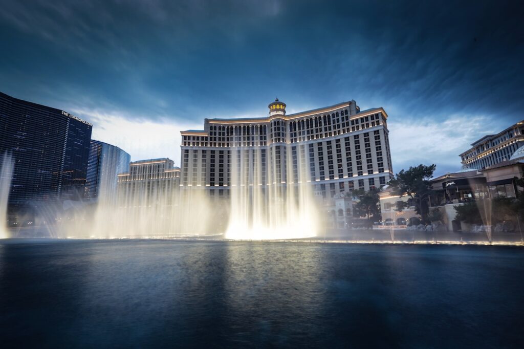 The Bellagio is well known not own as a hotel but as a film location