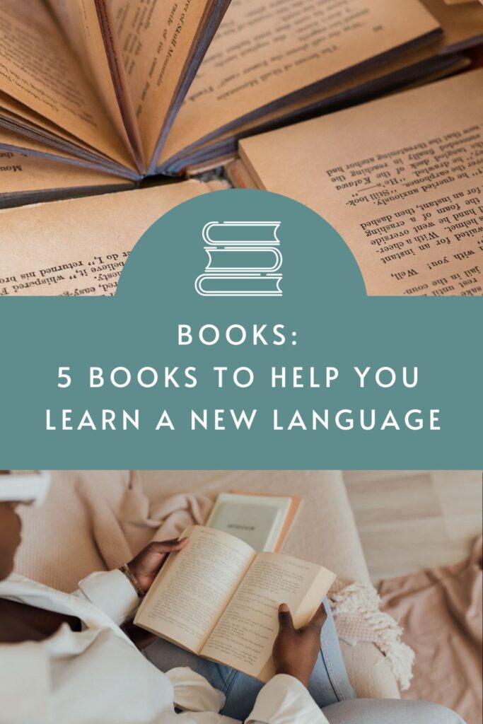 5 books to help you learn a new foreign language via @tbookjunkie