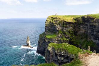 Exploring Ireland and its rugged coastline on horseback