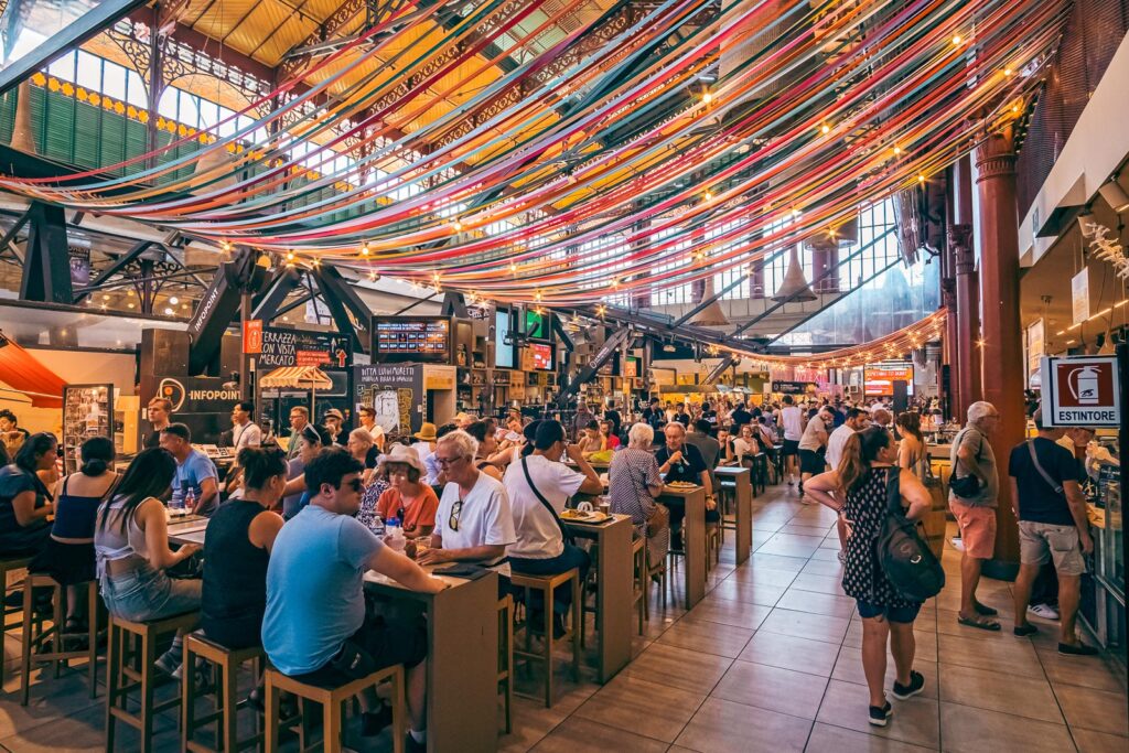 Mercato Central in Florence is the place to head for lunch 