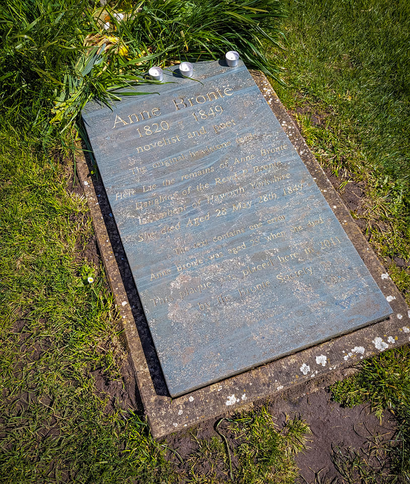 Anne Bronte's Grave in Scarborough