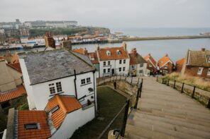 The 199 steps in Whitby