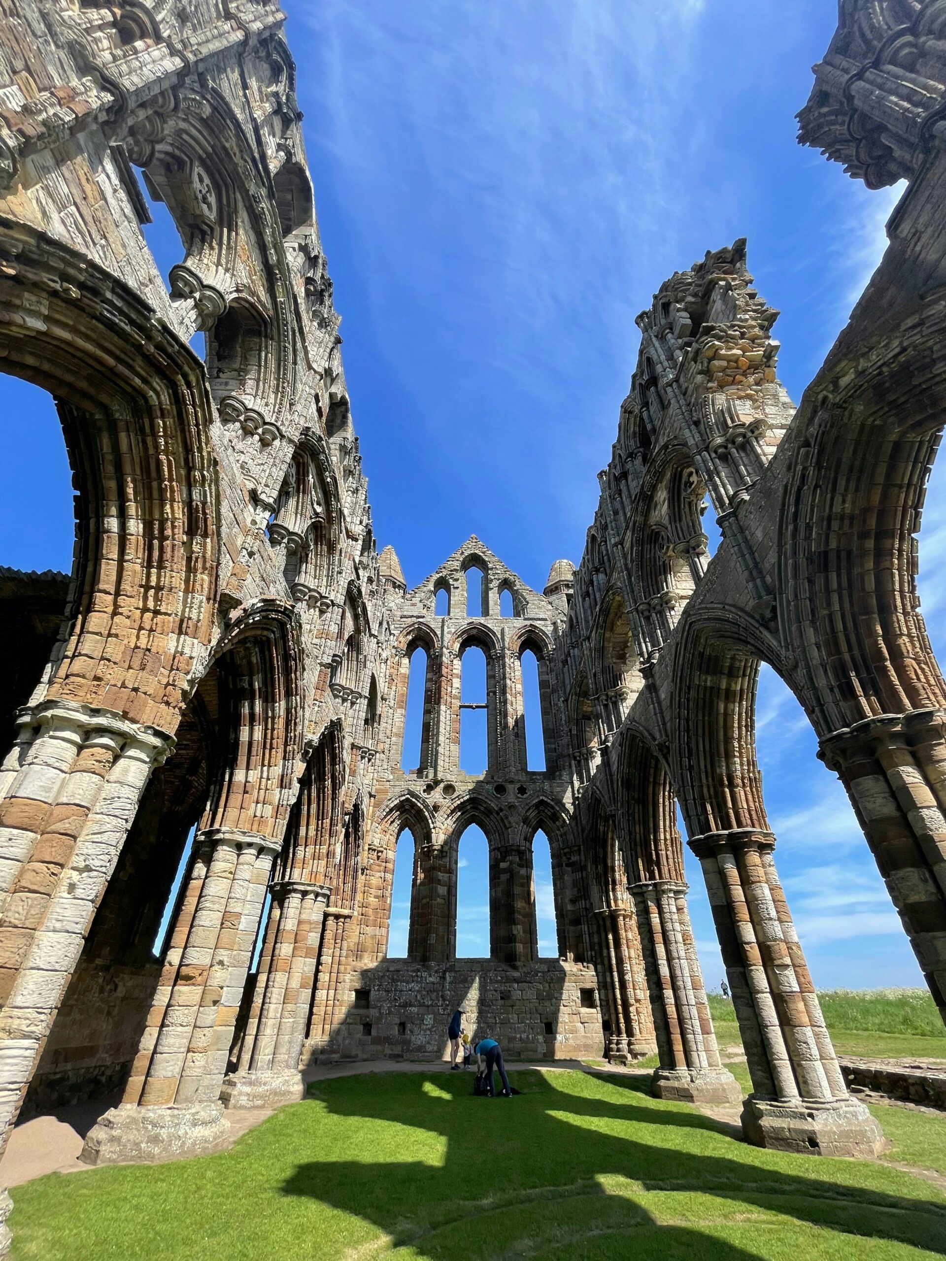 Whitby Abbey, an iconic landmark in North Yorkshire
