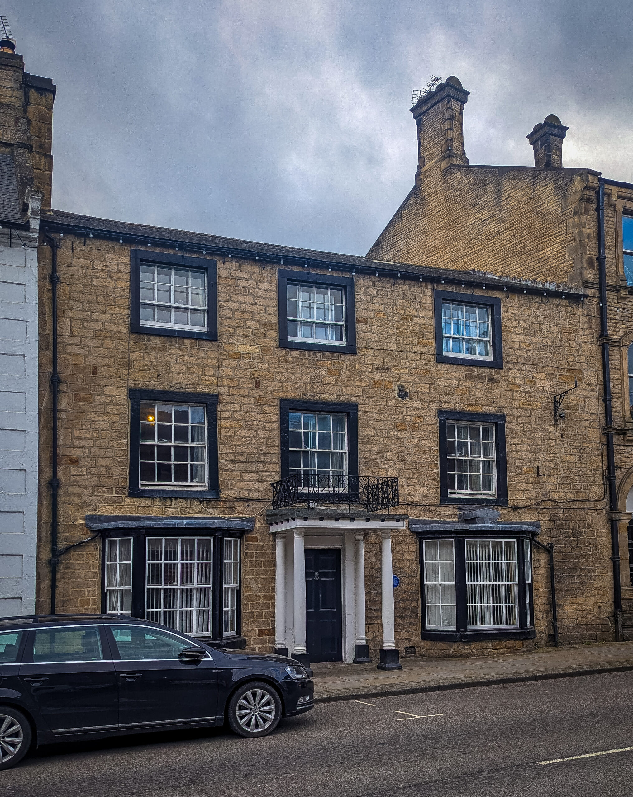 The old King's Head hotel in Barnard Castle where Charles Dickens stayed during his visit to the town when he was writing Nicholas Nickleby