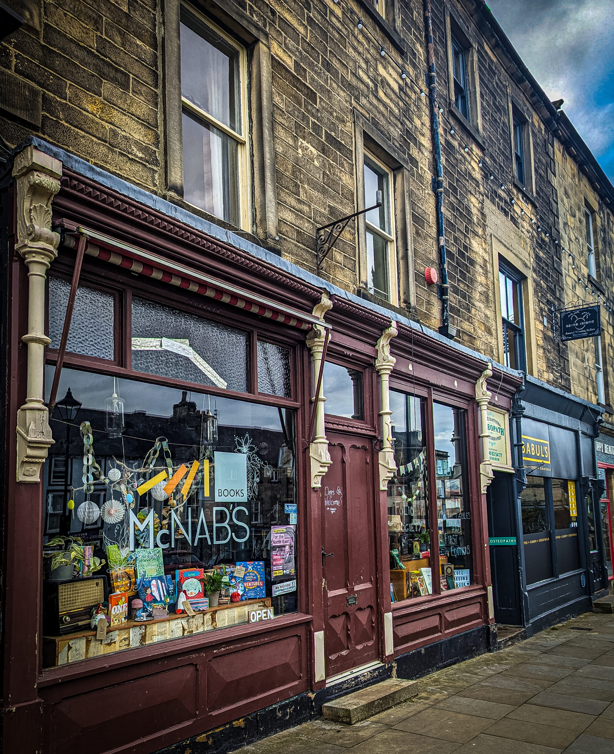 McNab's bookshop at Barnard Castle