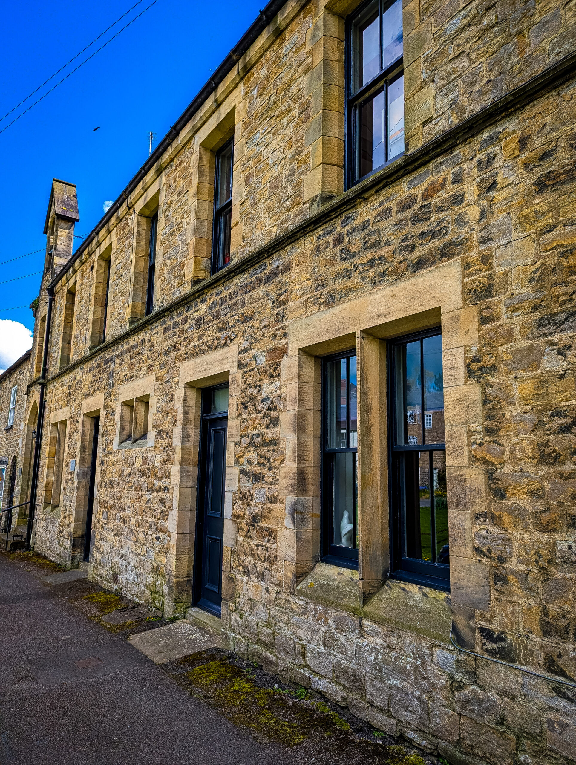 The front of the Old Sunday School which is now a holiday let