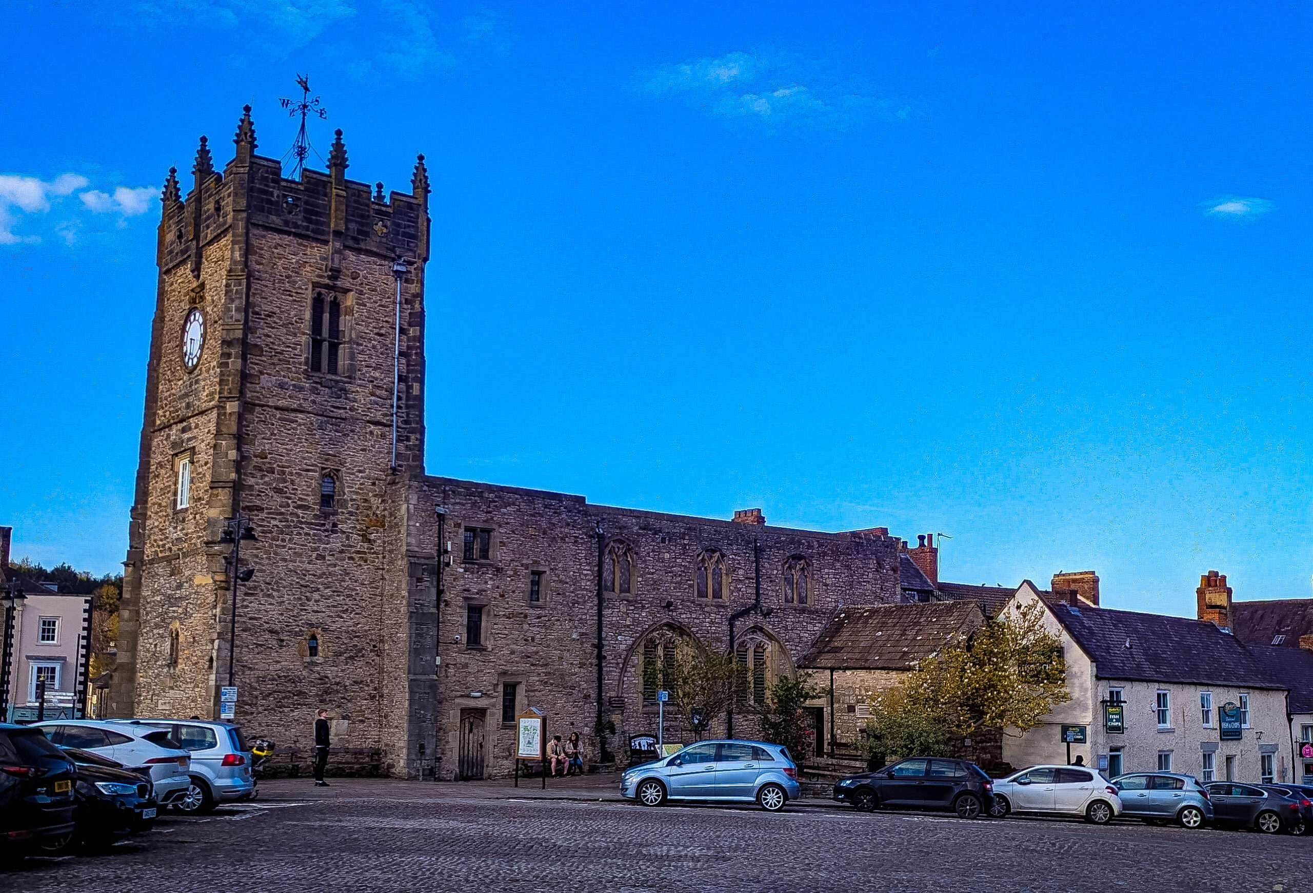 The Green Howards Museum is in the old Church in Market Place