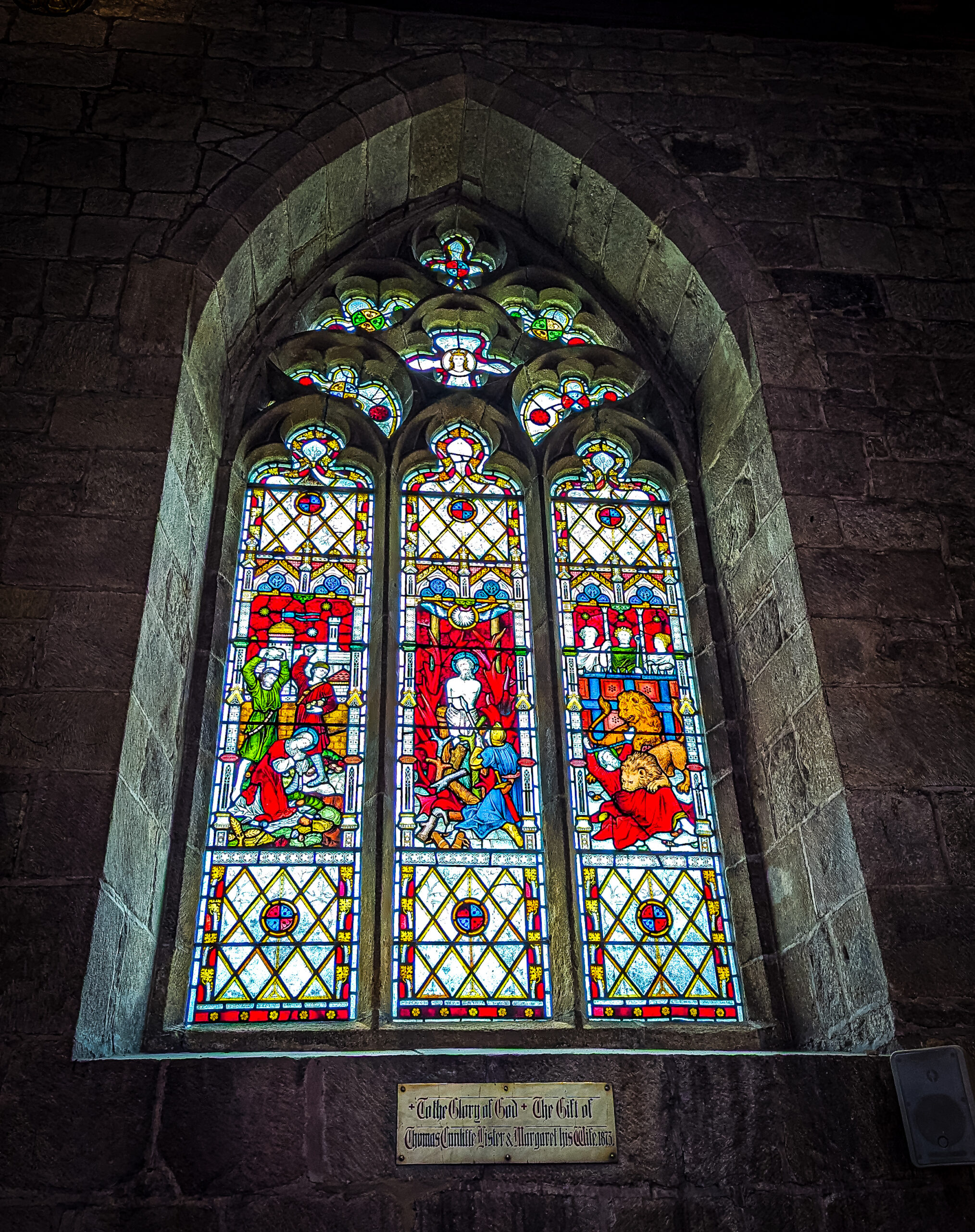 The Stained-glass windows of Bolton Priory