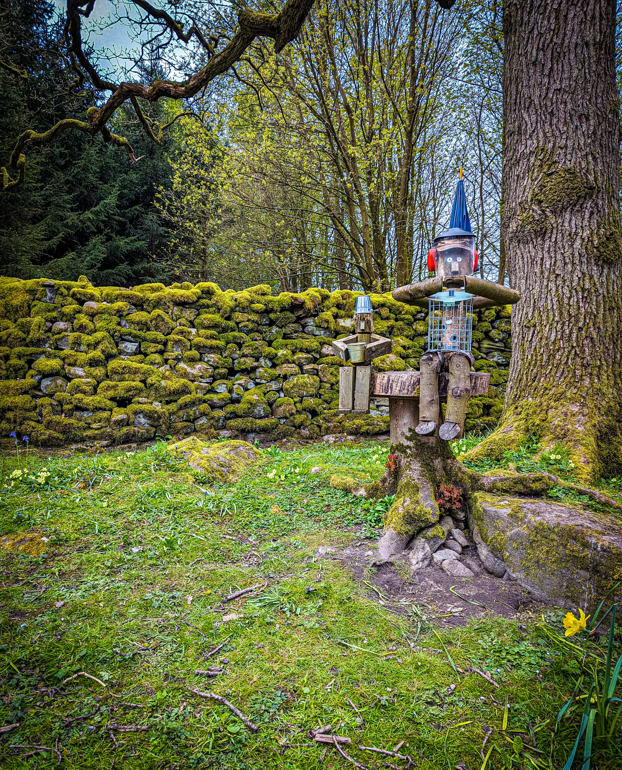 The entrance to Bolton Abbey Caravan and Motorhome Club site