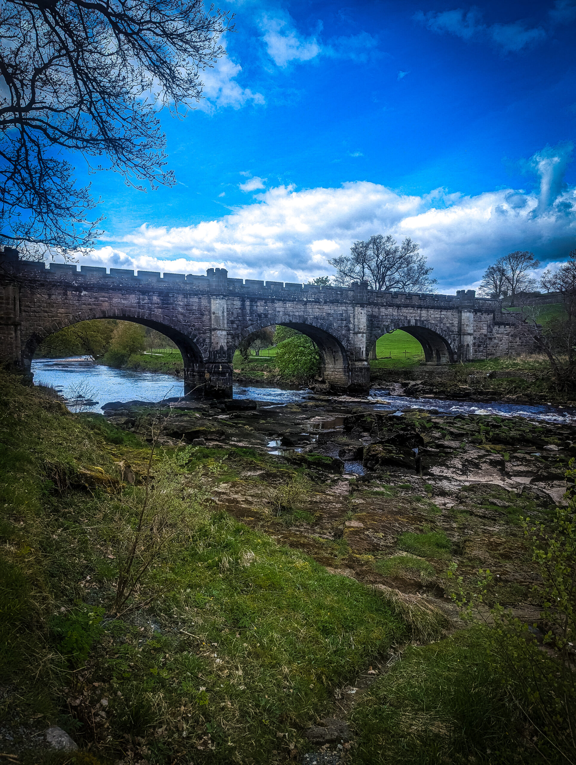 The aqueduct at Bolton Abbey