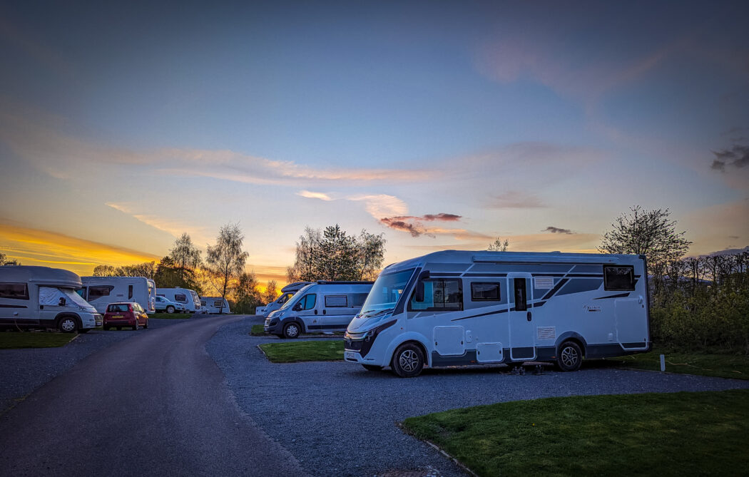 Our motorhome, an A Class Mobilvetta K-Yacht 86 produced in Italy